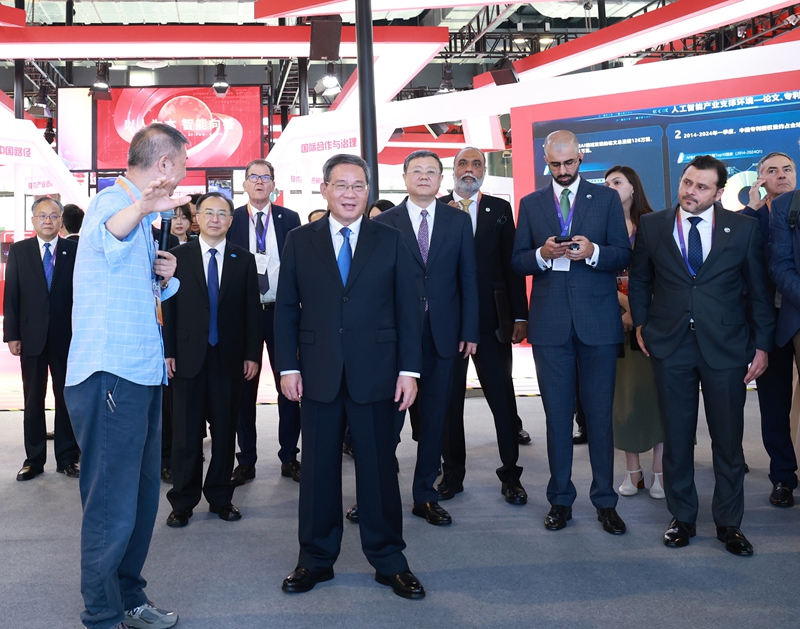 李強(qiáng)出席2024世界人工智能大會暨人工智能全球治理高級別會議開幕式并致辭「相關(guān)圖片」